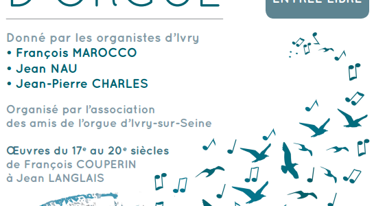 Concert d’orgue à Saint Pierre Saint Paul